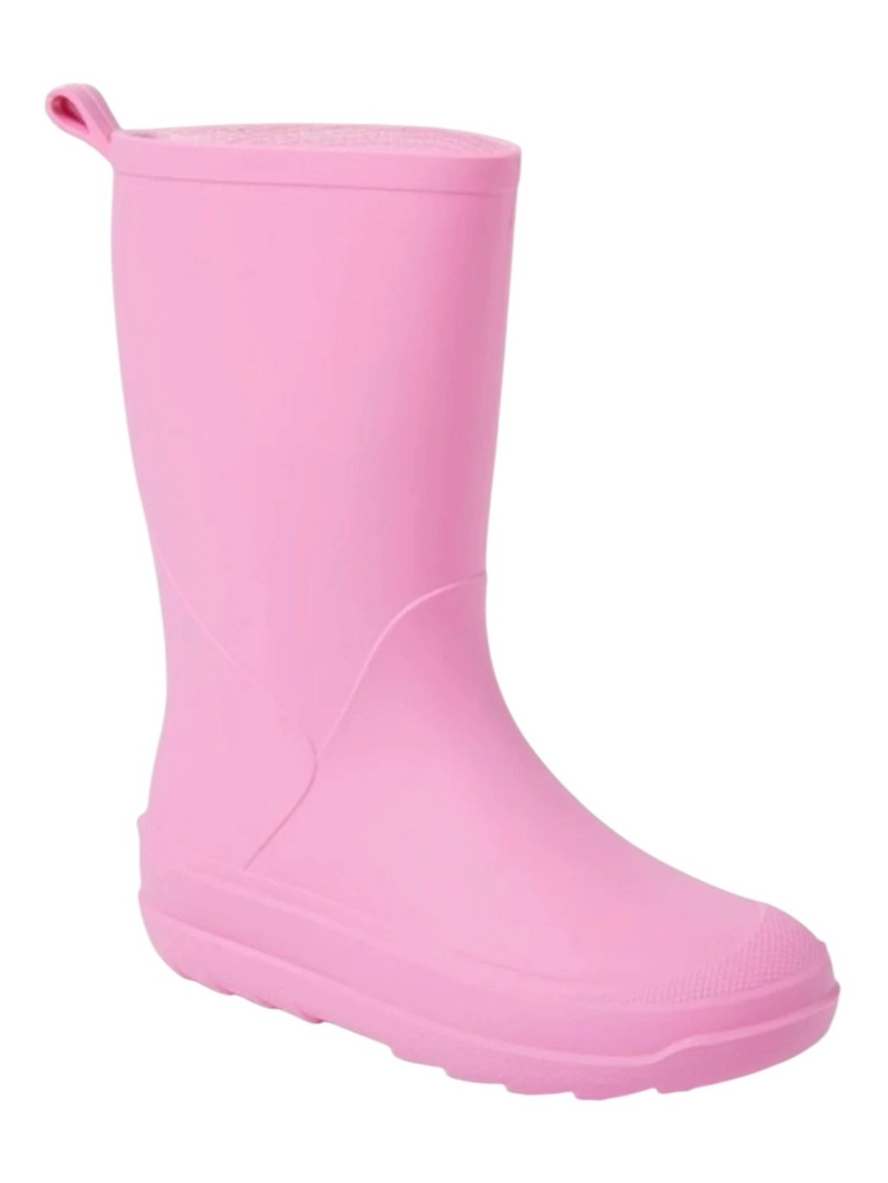 Cat & Jack Girl's Blush Pink Andy Slip-On Waterproof Rain Boots